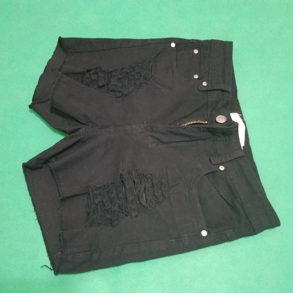 Black shorts